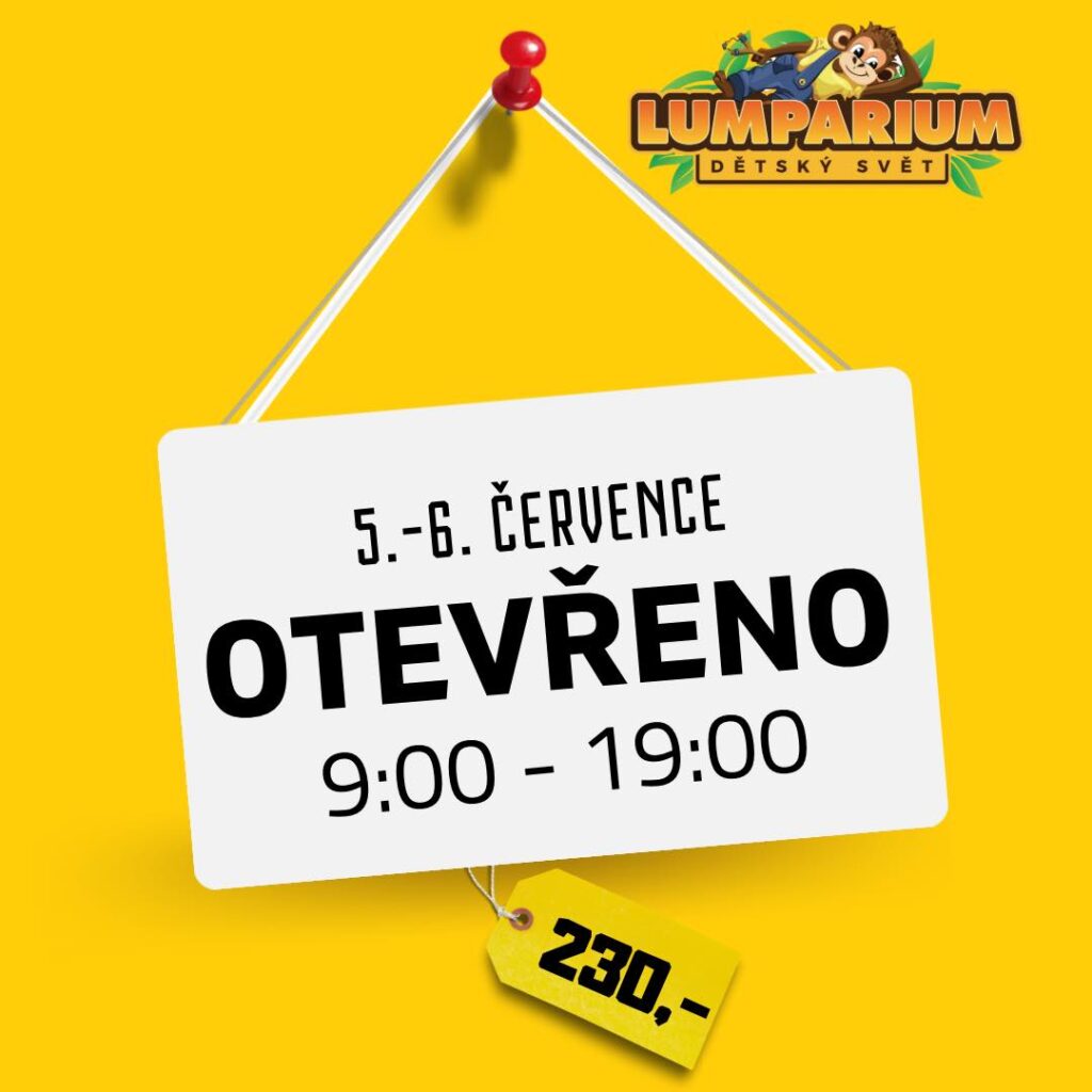 Otevírací doba červenec 2022