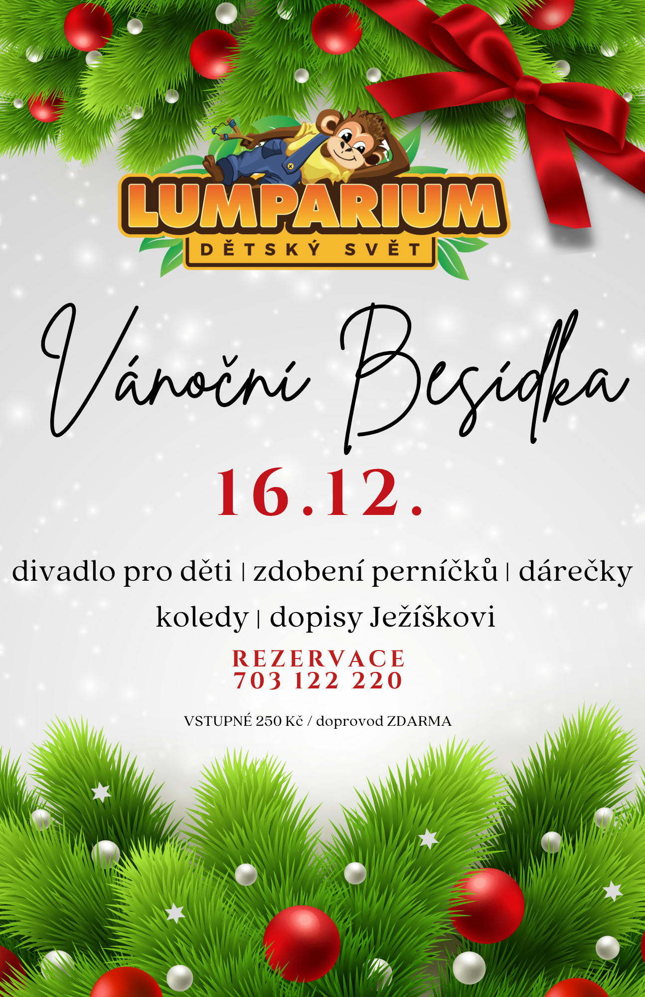 Vánoční besídka v Lumpáriu