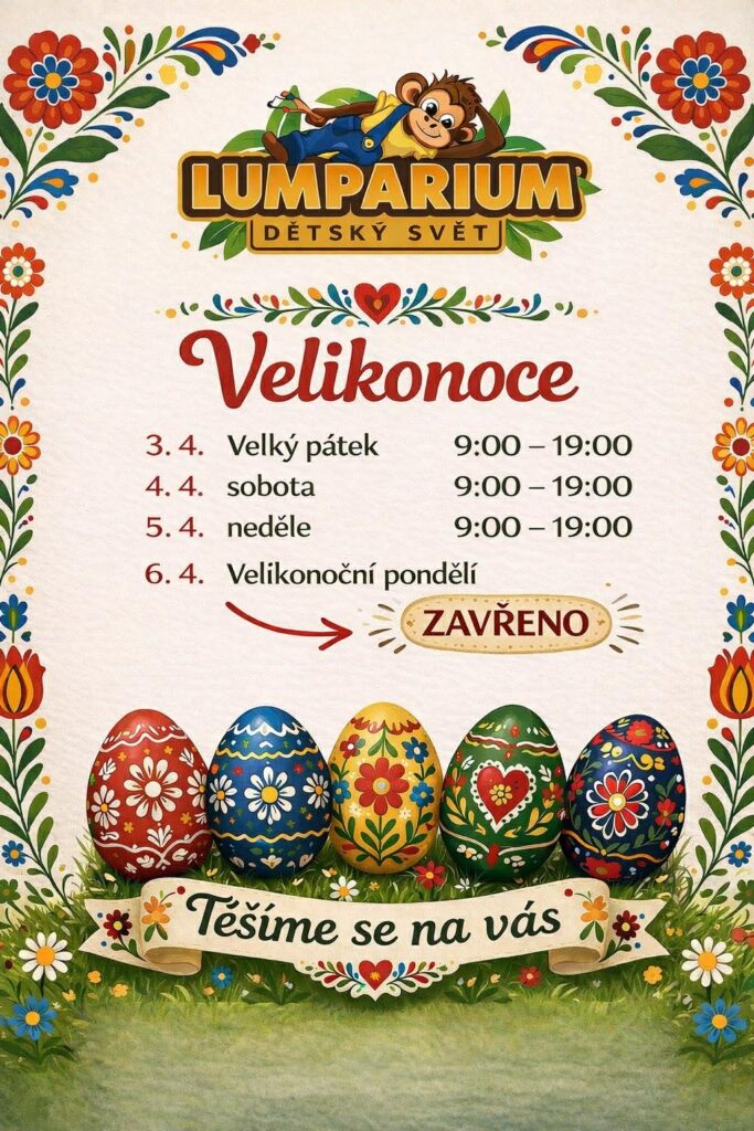 Velikonoční otevírací doba 2026